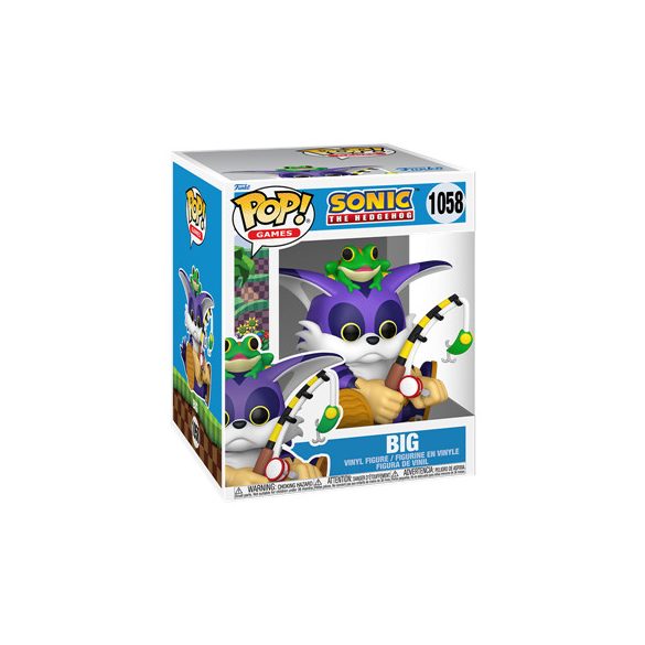 Funko POP! Super: Sonic - Big the Cat w/Froggy-FK83853