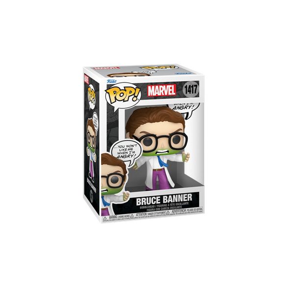 Funko POP! Marvel: Bruce Banner(Don't Make me Angry)-FK82766