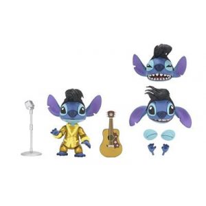 Disney: Lilo & Stitch - 7" Scale Action Figure - Ultimate Gold Suit Elvis Stitch-NE08822-01