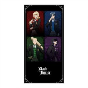 Black Butler: Public School Arc - Towel - The Prefect Four / P4 - 150x75cm-SAK01924