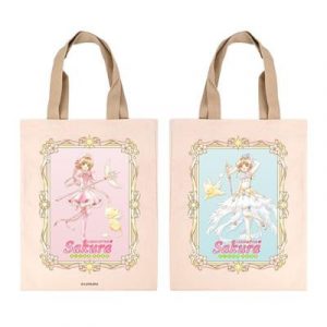 Card Captor Sakura: Clear Card - Cotton Tote Bag - Sakura & Kero-chan-SAK01801