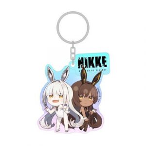 Goddess of Victory: NIKKE - Holographic Acrylic Keychain - Blanc & Noir - 7cm-SAK02068