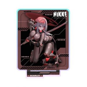 Goddess of Victory: NIKKE - Holographic Acrylic Standee - Scarlet - Crouching Series - 14cm-SAK02341