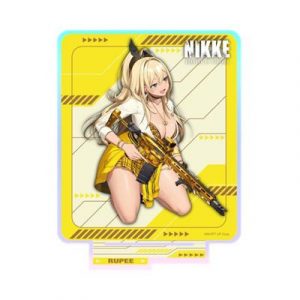 Goddess of Victory: NIKKE - Holographic Acrylic Standee - Rupee - Crouching Series - 14cm-SAK02334