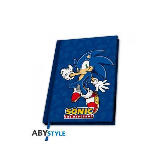 SONIC - A5 Notebook "Sonic The Hedgehog"-ABYNOT091