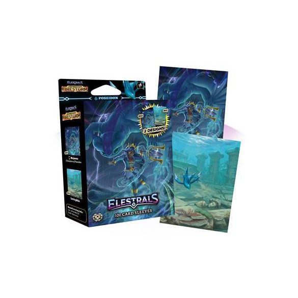 Elestrals - Firestorm Majesea Champion of Poseidon Card Sleeves-FSCS03