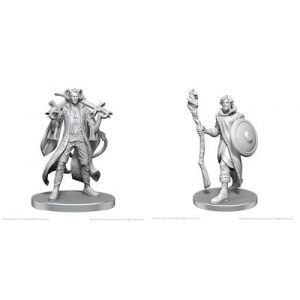 Critical Role Unpainted Miniatures: Mollymauk Tealeaf & Caduceus Clay - EN-WZK90790