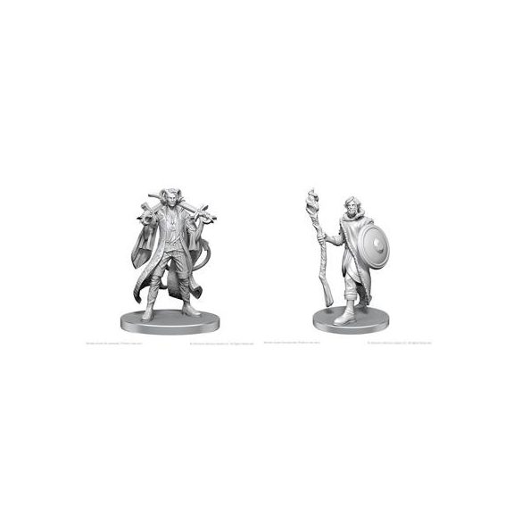 Critical Role Unpainted Miniatures: Mollymauk Tealeaf & Caduceus Clay - EN-WZK90790