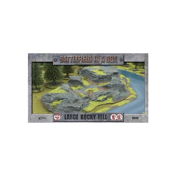 Battlefield in a Box Terrain - Large Rocky Hill-BB502