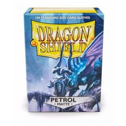 Dragon Shield Standard Sleeves - Matte Petrol (100 Sleeves)-AT-11020