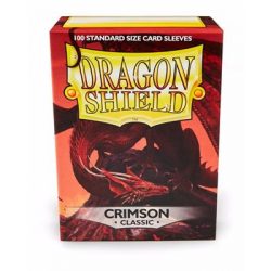 Dragon Shield Standard Sleeves - Crimson (100 Sleeves)-AT-10021