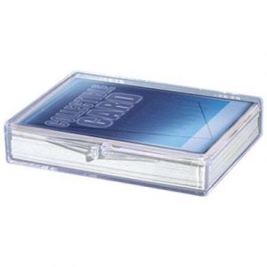 UP - Hinged Clear Box - (For 35 Cards)-43002