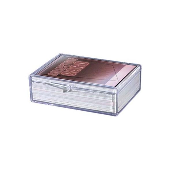 UP - Hinged Clear Box - (For 50 Cards)-43003