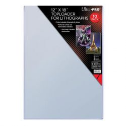 UP - 12" x 18" Toploader for Lithographs (10 Pieces)-85347