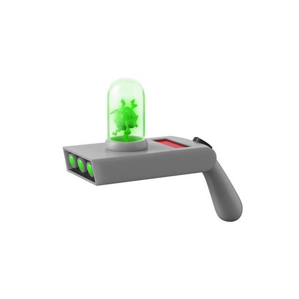 Funko POP! Animation - Rick and Morty Portal Gun Toy with Light & Sound Effects-FK22958