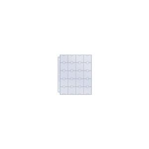 UP - 20-Pocket Platinum Page for Coins and Tokens (10-pack)-81702