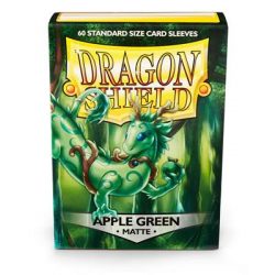 Dragon Shield Standard Sleeves - Matte Apple Green (60 Sleeves)-AT-11218