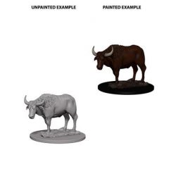 WizKids Deep Cuts Unpainted Miniatures - Oxen-WZK73099