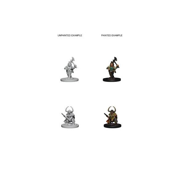 D&D Nolzur's Marvelous Miniatures - Dwarf Female Barbarian-WZK72645