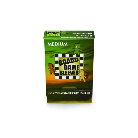 Board Games Sleeves - Non-Glare - Medium (57x89mm) - 50 Pcs-AT-10423