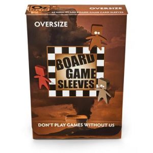 Board Games Sleeves - Non-Glare - Oversize (82x124mm) - 50 Pcs-AT-10428