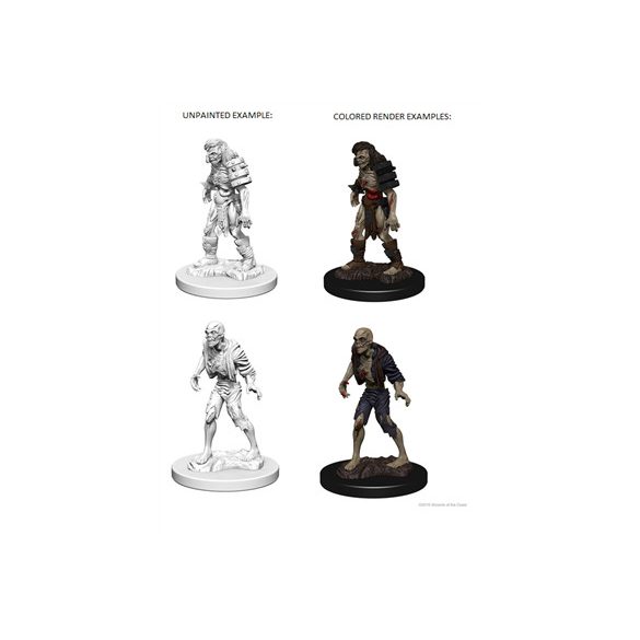 D&D Nolzur's Marvelous Unpainted Miniatures - Zombies-WZK72567