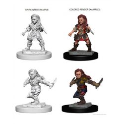 D&D Nolzur's Marvelous Unpainted Miniatures - Halfling Female Rogue-WZK72627