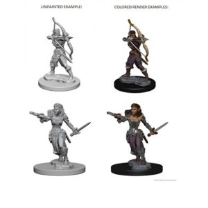 D&D Nolzur's Marvelous Unpainted Miniatures - Elf Female Ranger-WZK72638