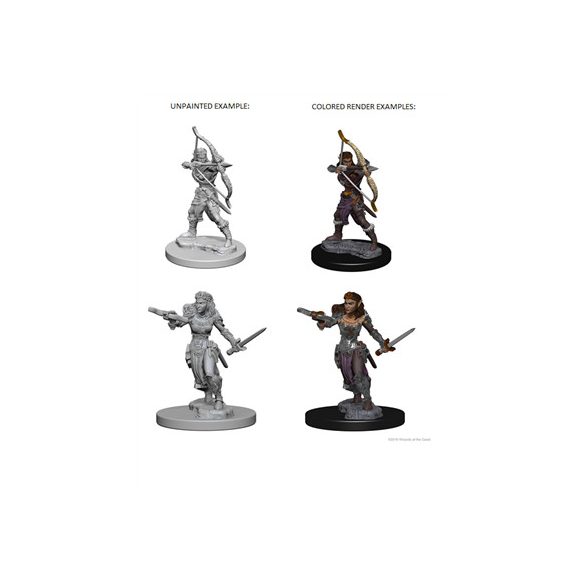 D&D Nolzur's Marvelous Unpainted Miniatures - Elf Female Ranger-WZK72638