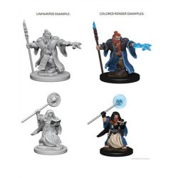 D&D Nolzur's Marvelous Unpainted Miniatures - Dwarf Male Wizard-WZK72620