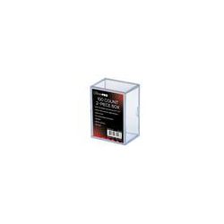 UP - 2-Piece Storage Box - for 100 Cards - Clear-81156