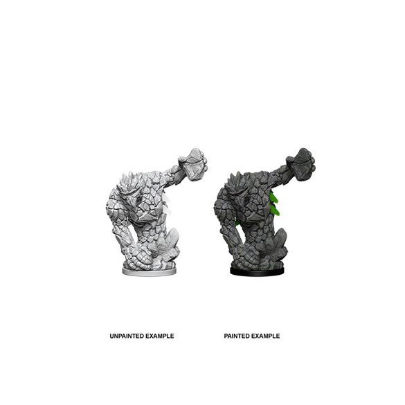 Pathfinder Deep Cuts Unpainted Miniatures - Medium Earth Elemental-WZK73357