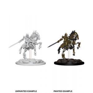 Pathfinder Deep Cuts Unpainted Miniatures - Skeleton Knight on Horse-WZK73359