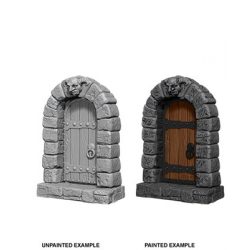 WizKids Deep Cuts Unpainted Miniatures - Doors-WZK73360