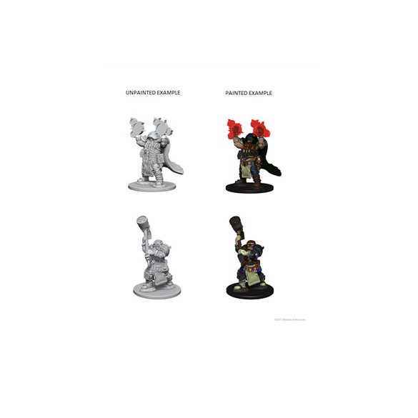 D&D Nolzur's Marvelous Miniatures - Dwarf Male Cleric-WZK72624