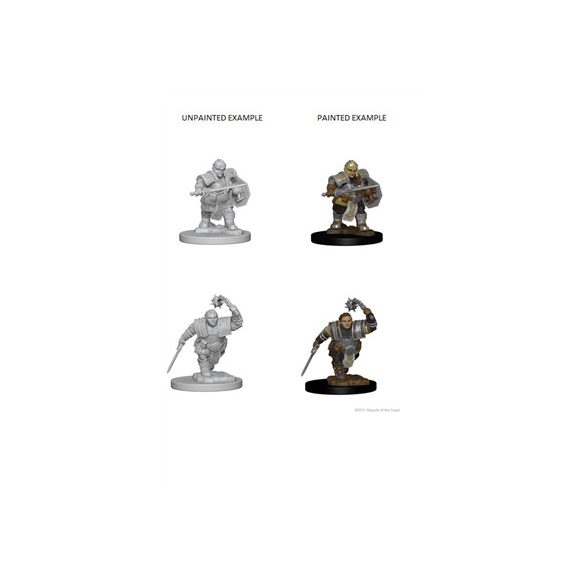 D&D Nolzur's Marvelous Miniatures - Dwarf Female Fighter-WZK72617
