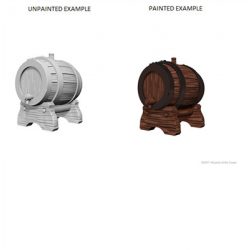 WizKids Deep Cuts Unpainted Miniatures - Keg Barrels-WZK72595