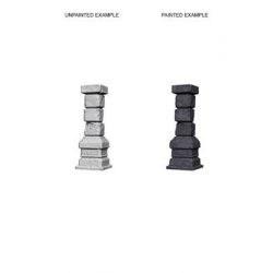 WizKids Deep Cuts Unpainted Miniatures - Pillars-WZK72591