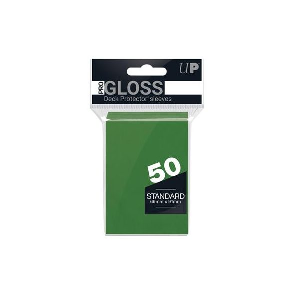 UP - Standard Sleeves - Green (50 Sleeves)-82671
