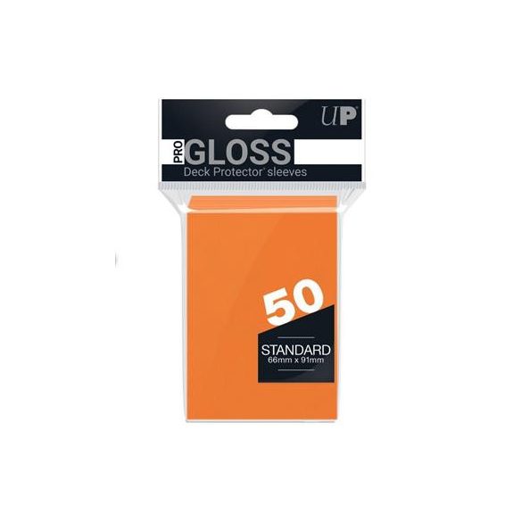 UP - Standard Sleeves - Orange (50 Sleeves)-82673