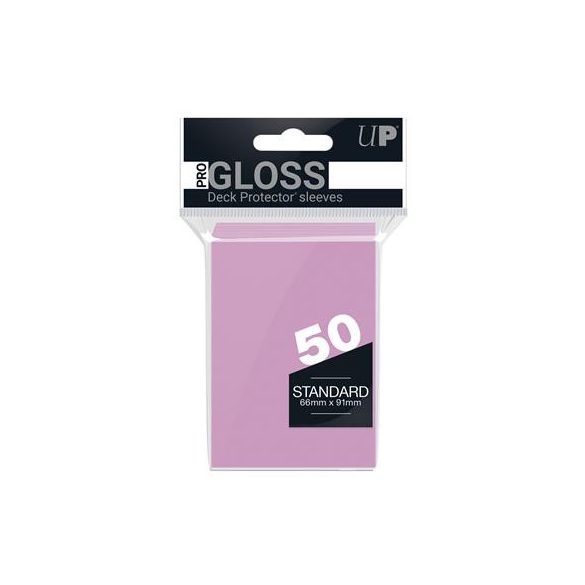 UP - Standard Sleeves - Pink (50 Sleeves)-82674