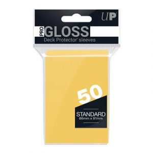 UP - Standard Sleeves - Yellow (50 Sleeves)-82675
