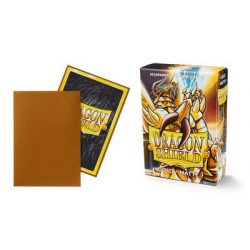 Dragon Shield Small Sleeves - Japanese Matte Gold (60 Sleeves)-AT-11106