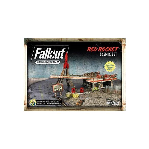 Fallout: Wasteland Warfare - Red Rocket Scenic Set - EN-MUH051233