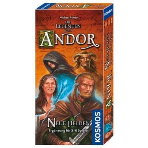 Die Legenden von Andor - Neue Helden Ergänzung für 5-6 Spieler - DE-692261