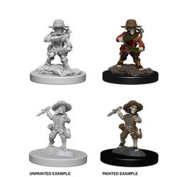 Pathfinder Battles Deep Cuts Unpainted Miniatures - Male Halfling Rogue-WZK73407