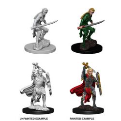 D&D Nolzur's Marvelous Miniatures: Female Elf Fighter-WZK73385