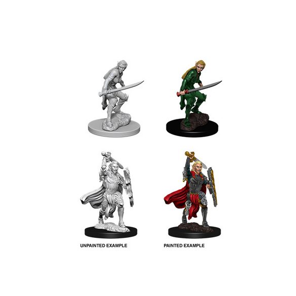 D&D Nolzur's Marvelous Miniatures: Female Elf Fighter-WZK73385