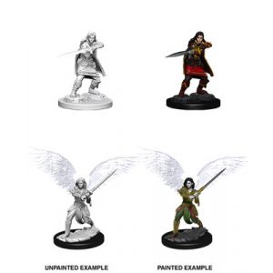 D&D Nolzur's Marvelous Miniatures: Female Aasimar Fighter-WZK73381