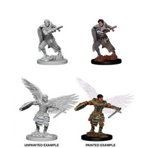 D&D Nolzur's Marvelous Miniatures: Male Aasimar Fighter-WZK73380